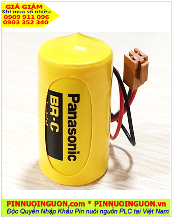 Pin FANUC A20B-0130-K106; Pin nuôi nguồn FANUC A20B-0130-K106 lithium 3v 5000mAh _Made in Japan